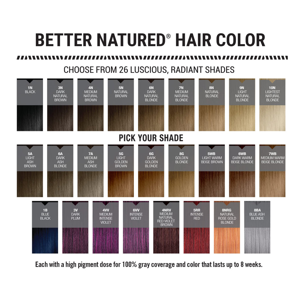 Better Natured reusable plastic hair care applicator bottle showing clear measurement lines on the body