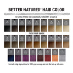 Better Natured reusable plastic hair care applicator bottle showing clear measurement lines on the body