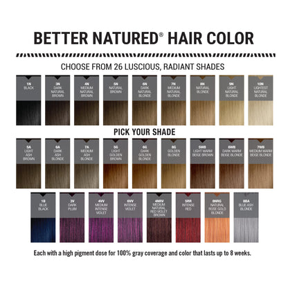 Better Natured reusable plastic hair care applicator bottle showing clear measurement lines on the body