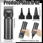 ProSuites root comb applicator bottle for scalp oiling with the comb nozzle attached for targeted root application.