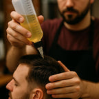 Two pack of sixteen point nine ounce Segbeauty salon squeeze bottles for oil application standing upright.