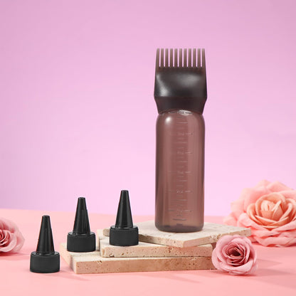 Rear view of the black ProSuites root comb applicator highlighting its durable construction and ergonomic design.