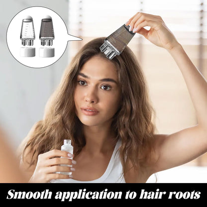 Two pack hair oil applicator set packaged together for personal care routines.