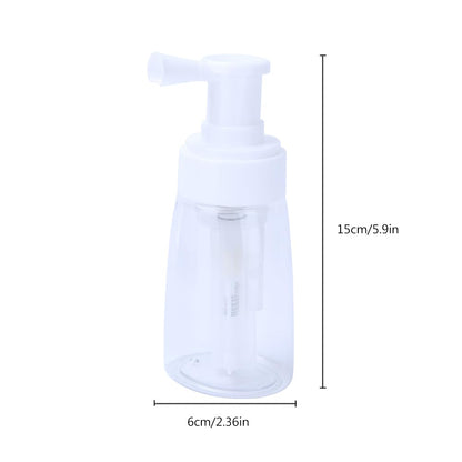 Generic refillable hair salon powder puffer spray bottle inside packaging box
