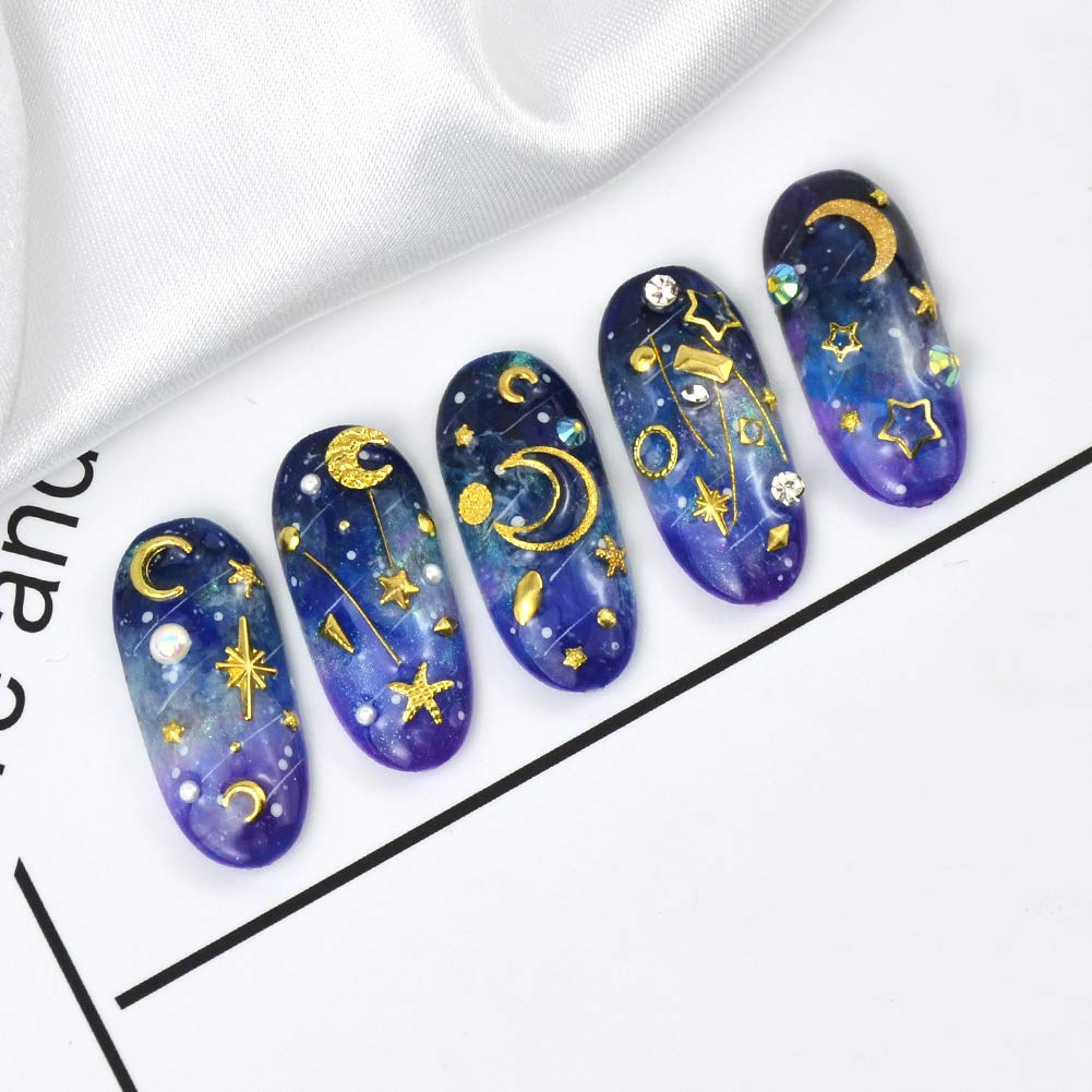 Premium MEILINDS imported beauty accessories kit displaying complete collection of gold rivets