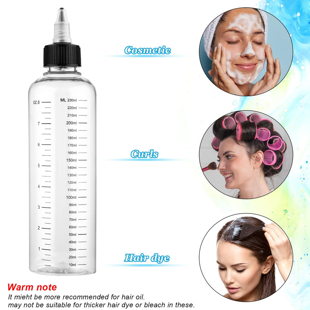 Hpmjz squeeze container showing the precise targeted application near the hair root area