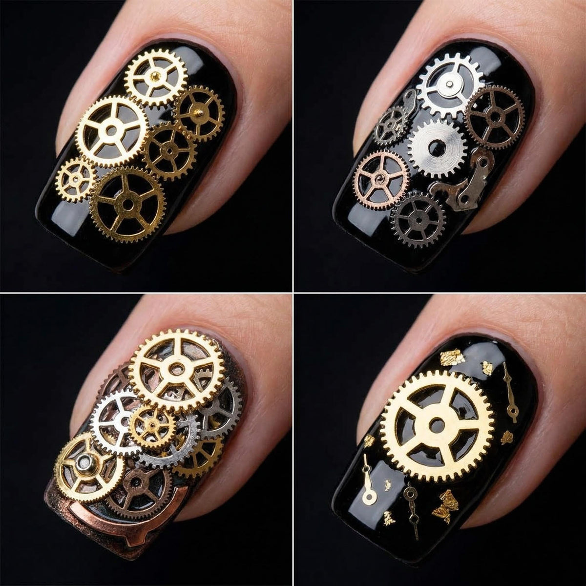 Side profile of packaging boxes for Xingzi nail accessories