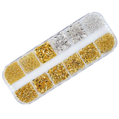 Full packaging view of the USA imported BAIYIYI premium manicure decoration kit