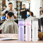 Lightweight travel friendly plastic root comb bottle for mess free oil distribution