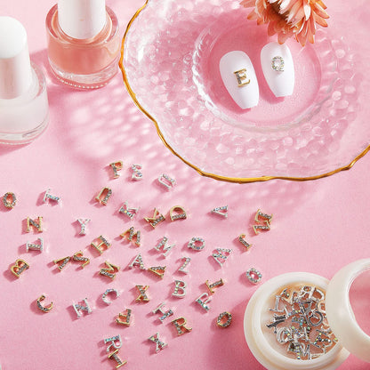 Full packaging display of the authentic Maitys 104-piece imported nail art decoration set.