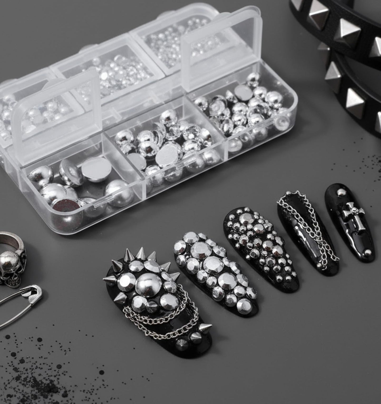 3D nail art decoration kit for women