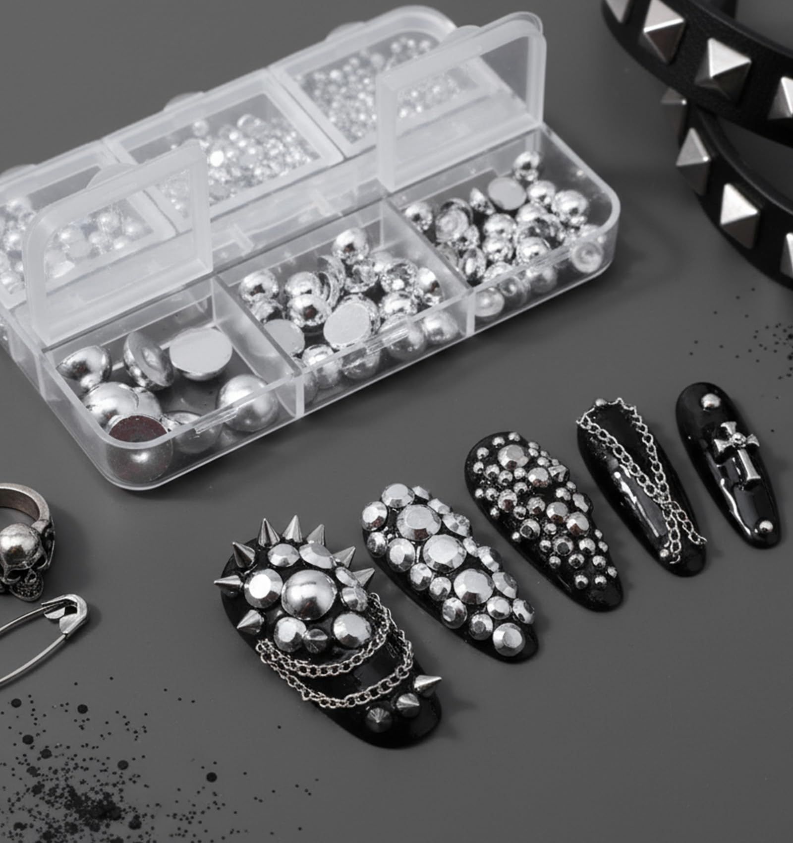 3D nail art decoration kit for women