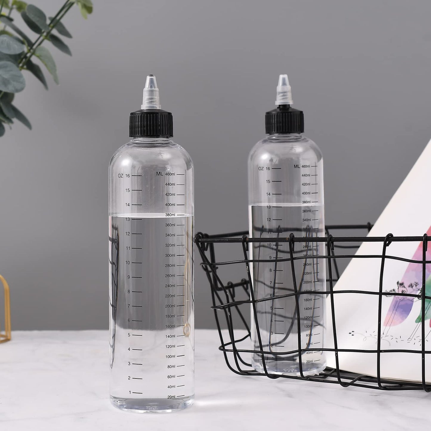 Two pack of authentic imported Driew squeeze bottles standing upright against a clean background
