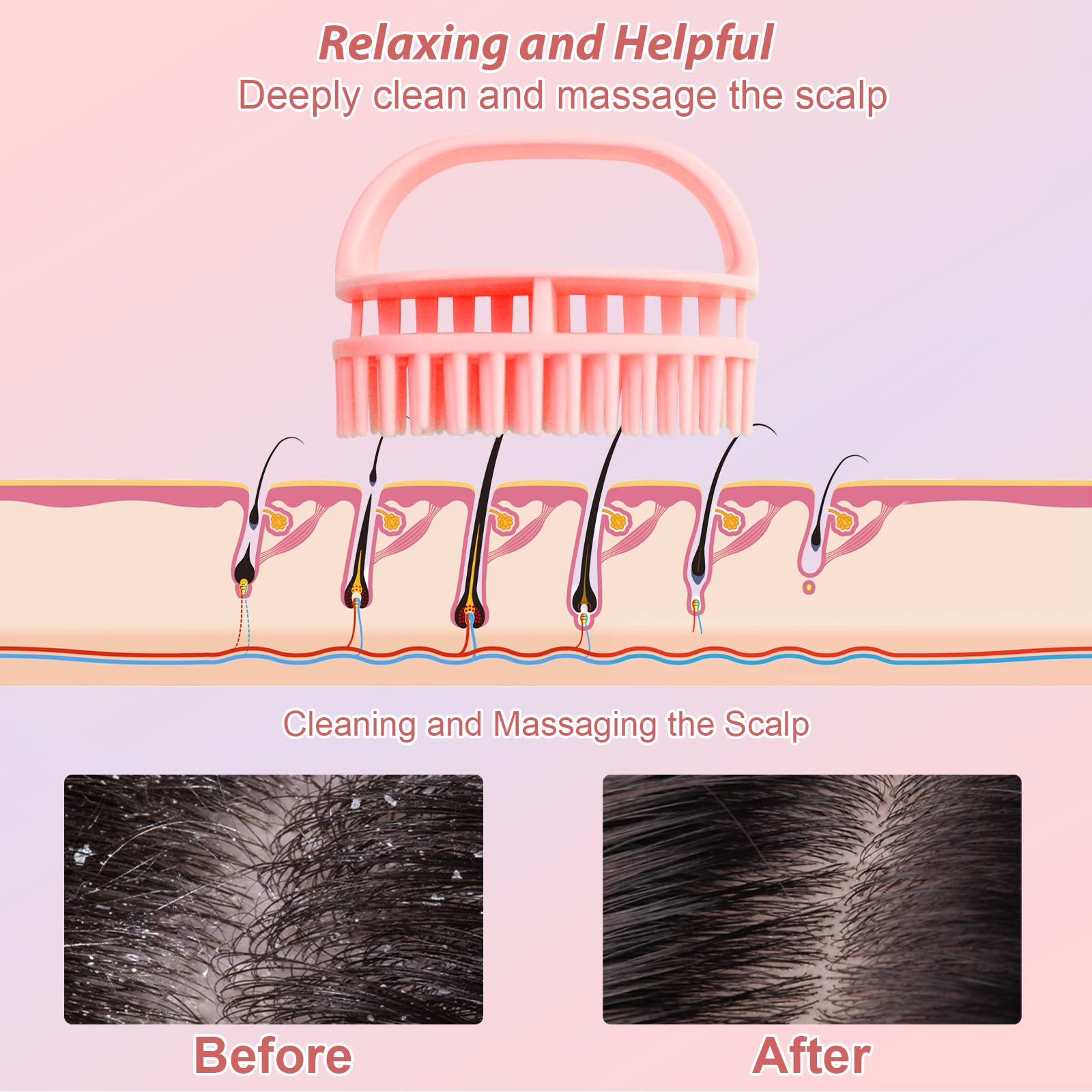 Three piece salon experience haircare set layout including mist spray bottle