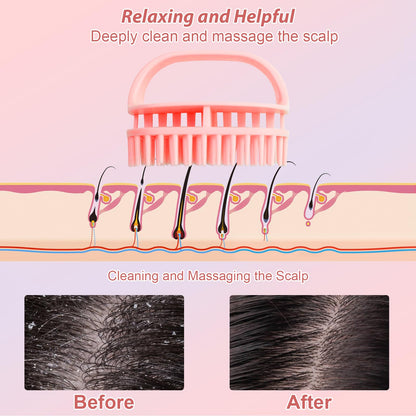 Three piece salon experience haircare set layout including mist spray bottle