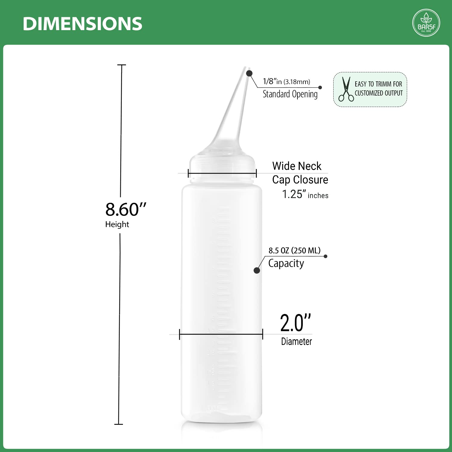 Bar5F applicator bottle showing secure leak-resistant cap