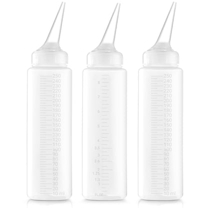 Detailed view of 8.5 Fluid Ounce hair applicator bottle