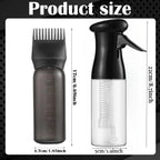 Close-up view of the root comb applicator bottle cap highlighting the liquid output prongs for scalp oiling.