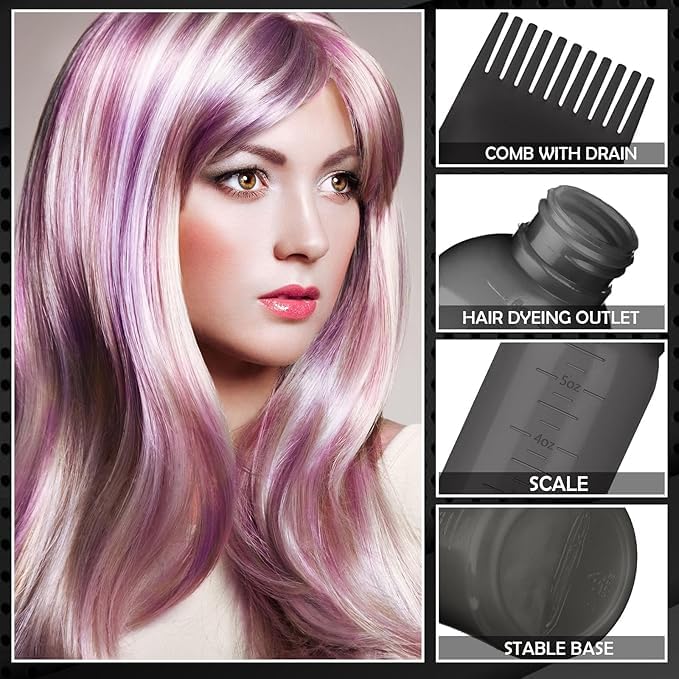 Ergonomic black trigger mechanism of the continuous fine mist water sprayer for salon hairdressing.