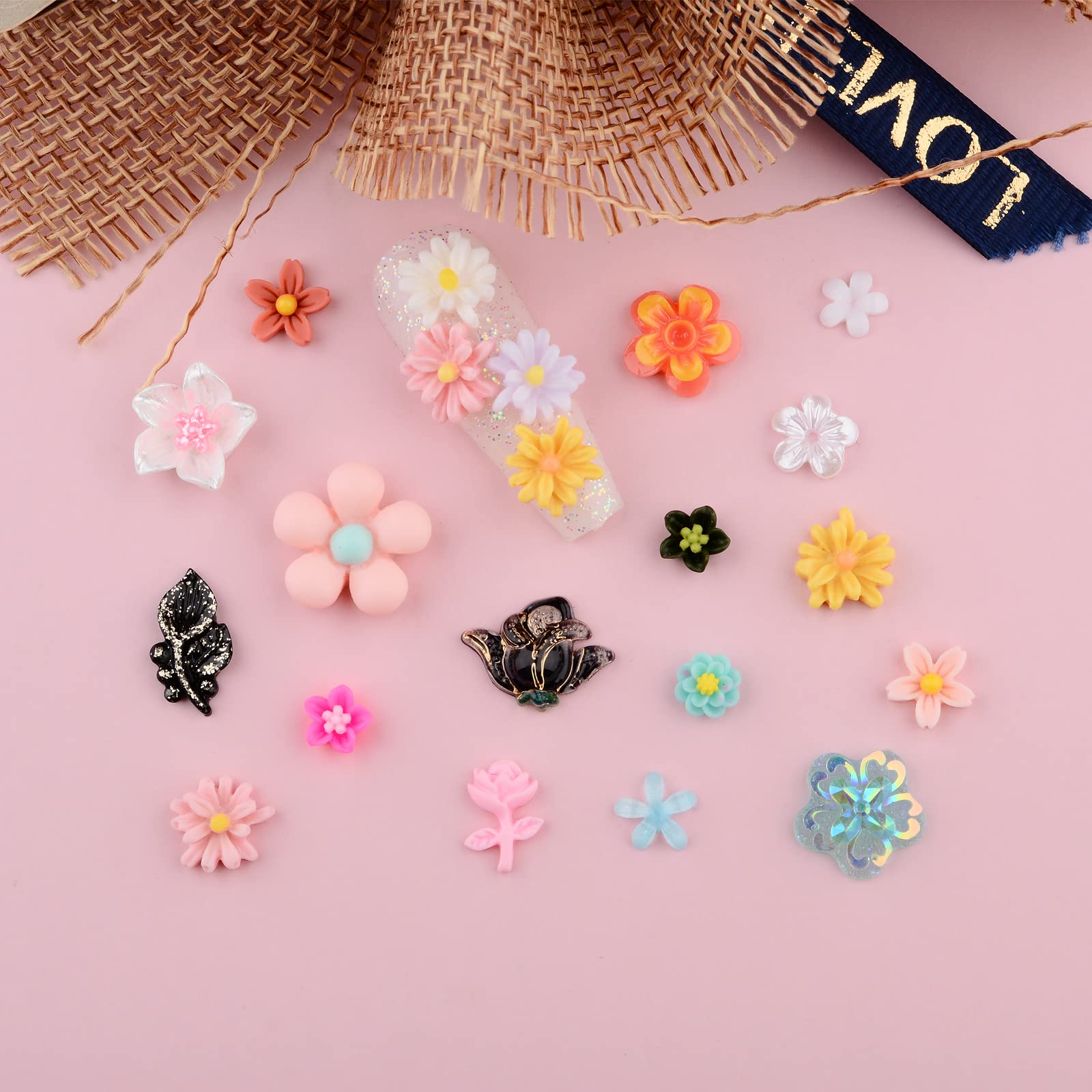Detailed shot highlighting the durable and lightweight resin material composition of the jewelry studs.