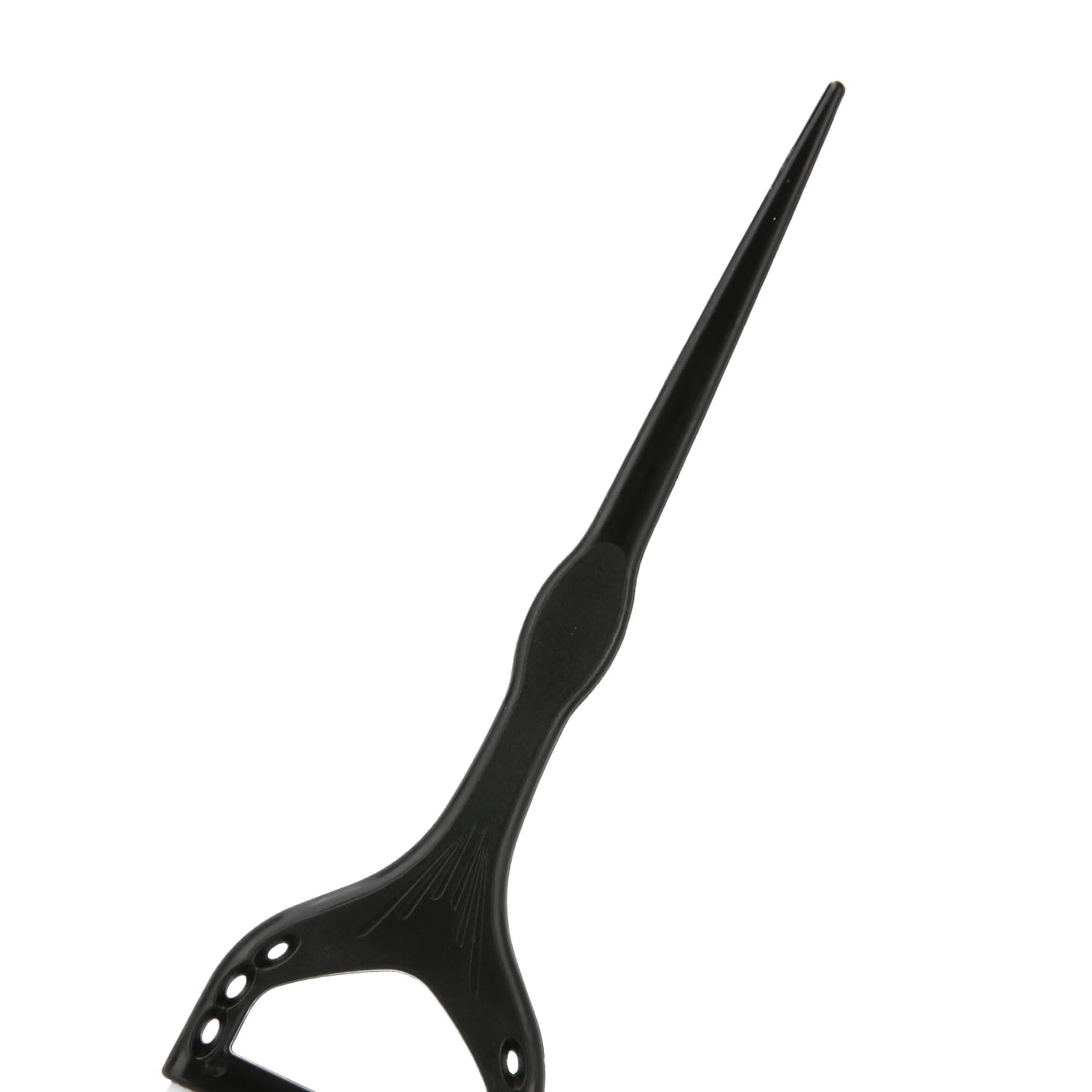 Ergonomic hair coloring tool set for precise root touch ups.
