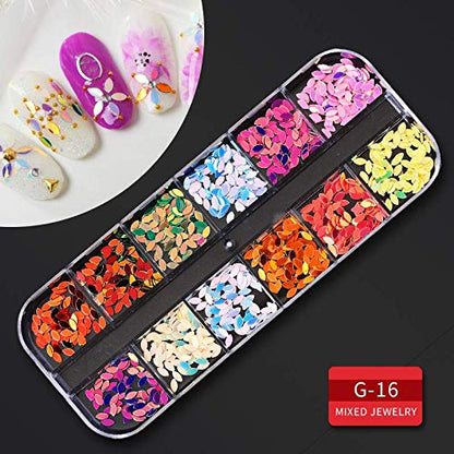Demonstration of Artdone nail rhinestones being applied to a smartphone case to illustrate multi-purpose DIY crafting potential.