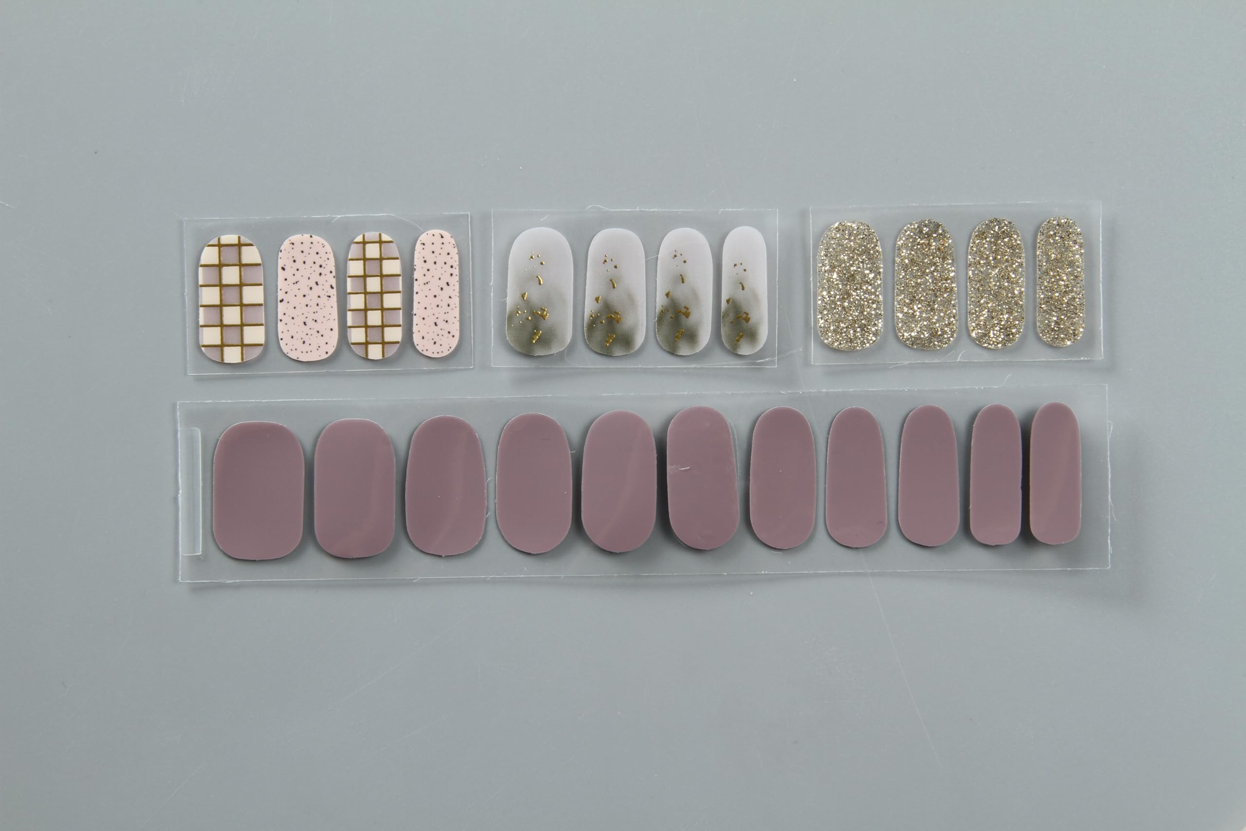 Model showing application of GoBudsGo long lasting gel nail stickers