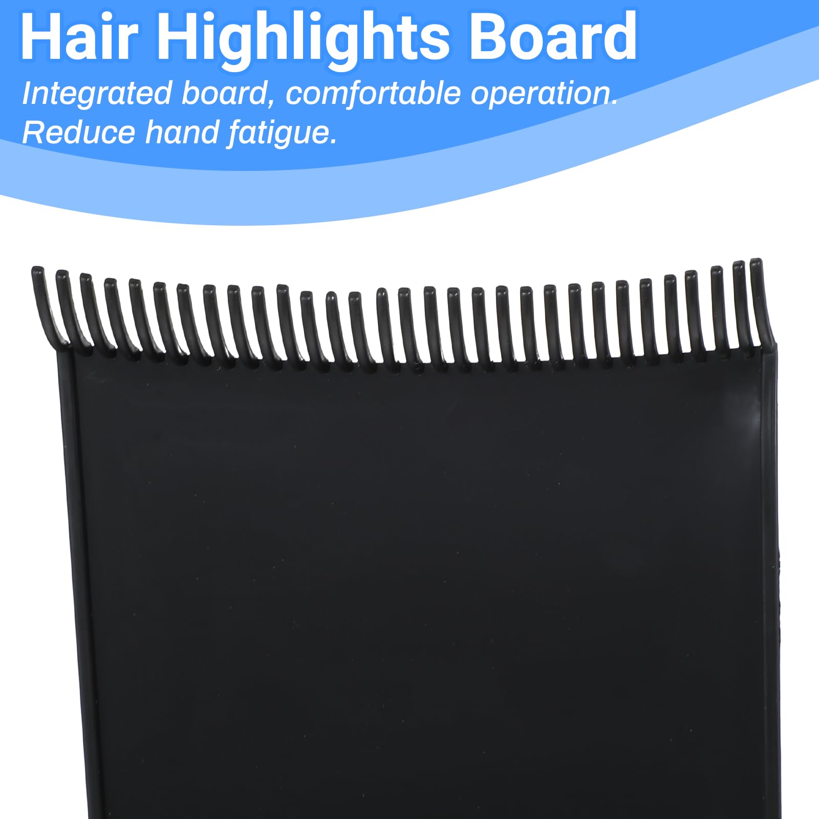 Balayage board and brush kit for salon hair coloring