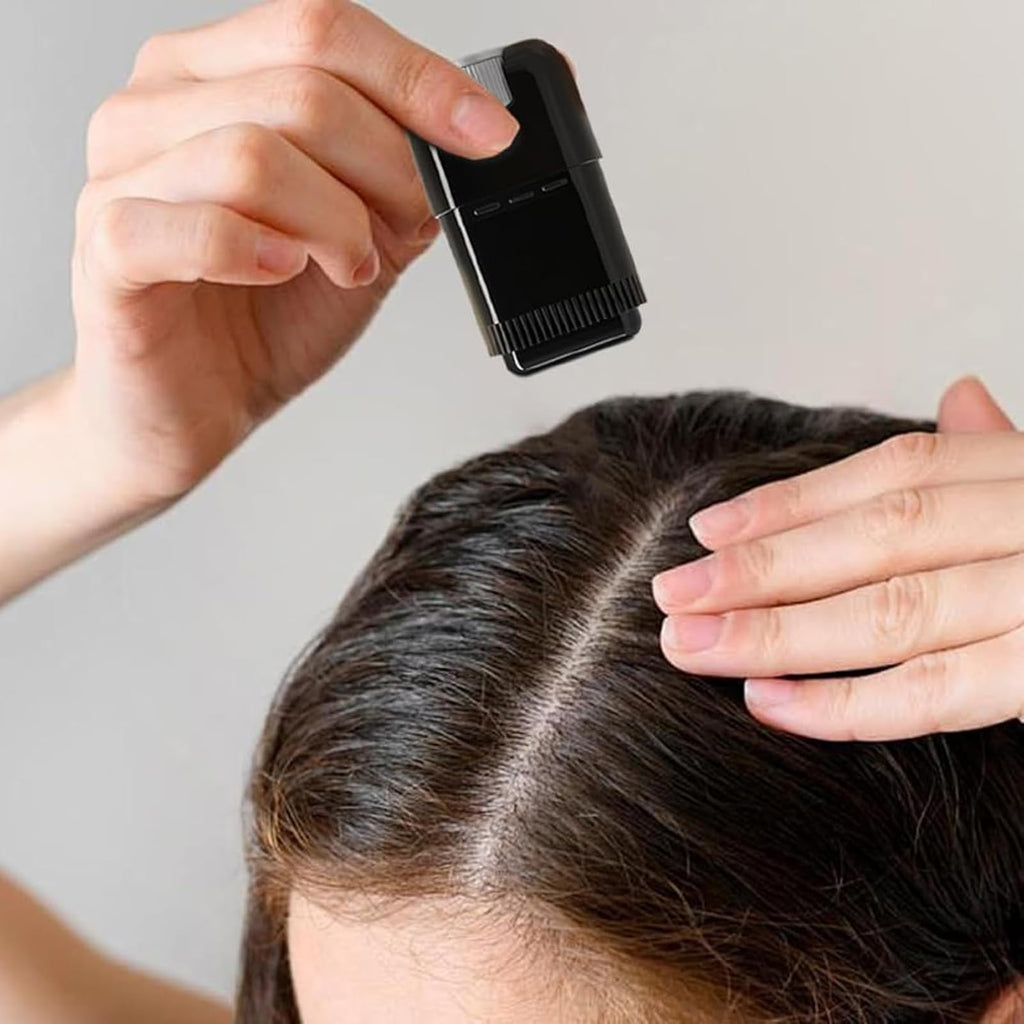 Generic hair color touch-up stick packaging and brush