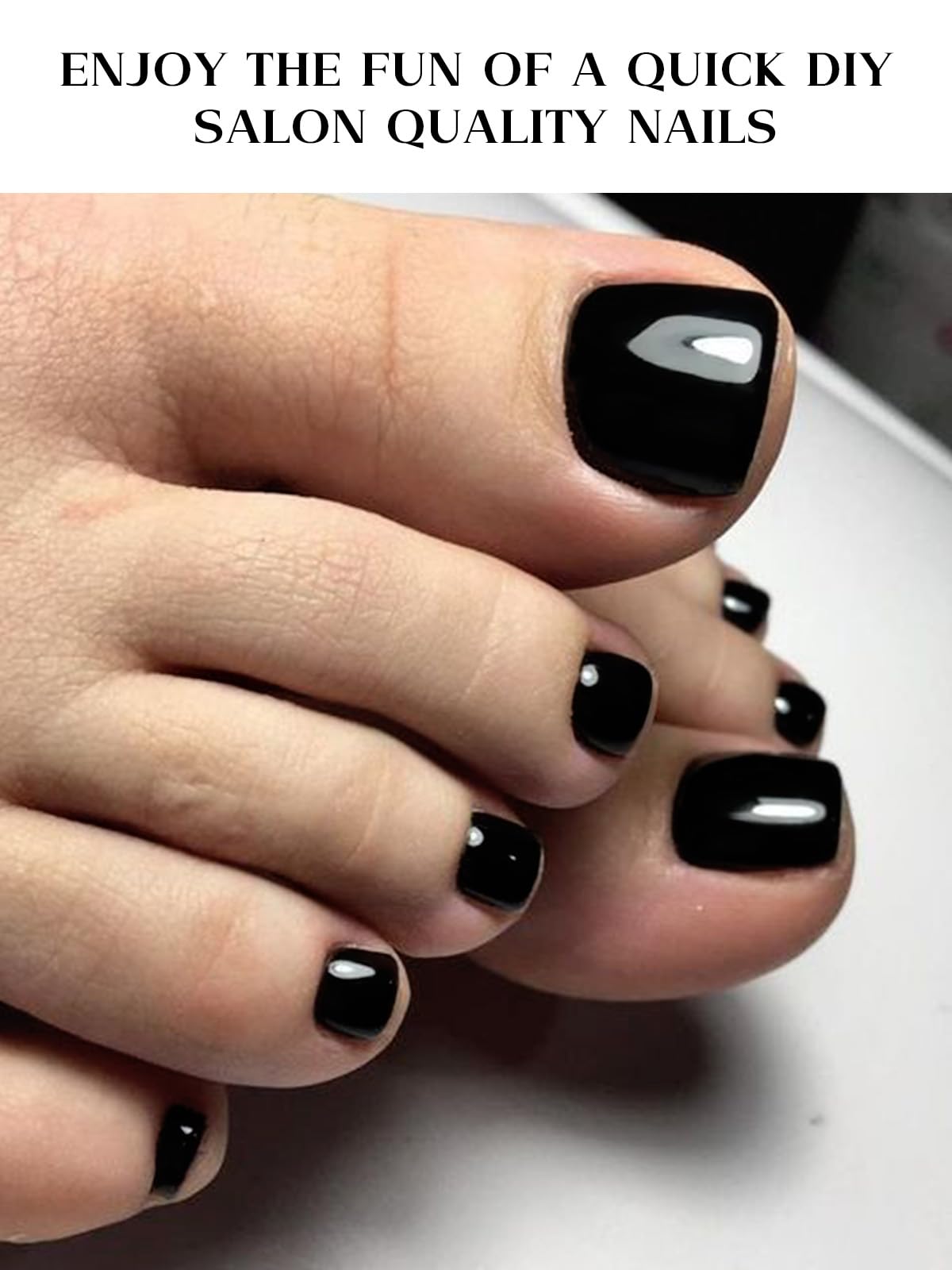 Kalolary gel pedicure stickers with nail file and stick