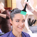 Autsuppl hair dye tool kit with assorted brush shapes