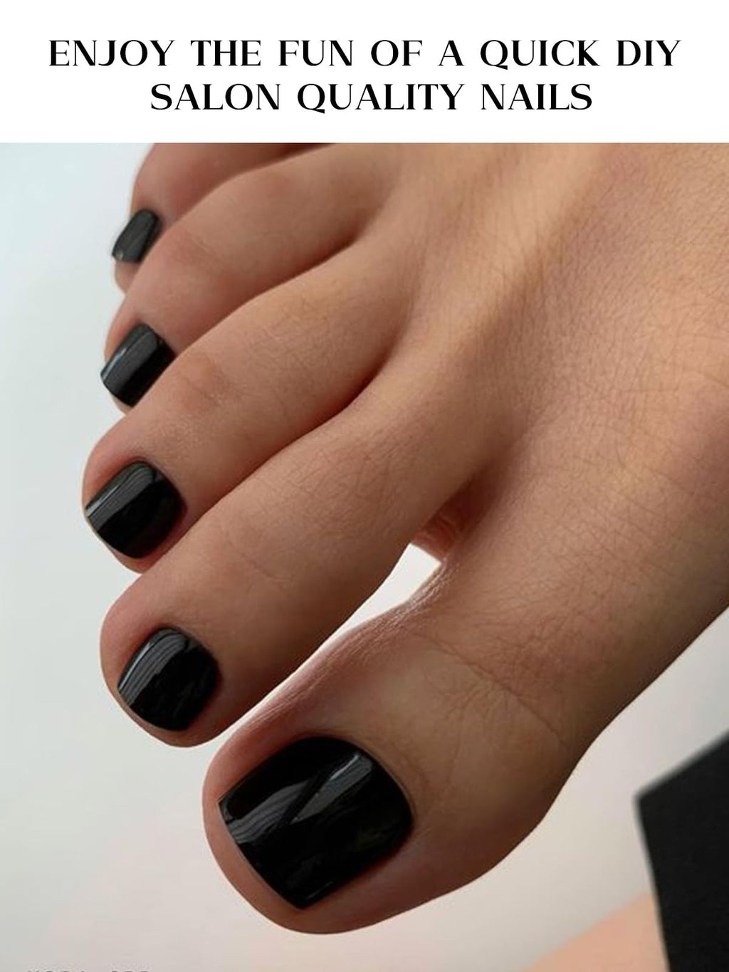 Included nail file and wood stick tools