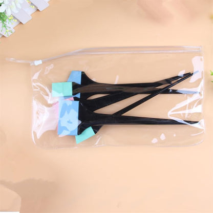 Professional hair treatment tools for precise color application