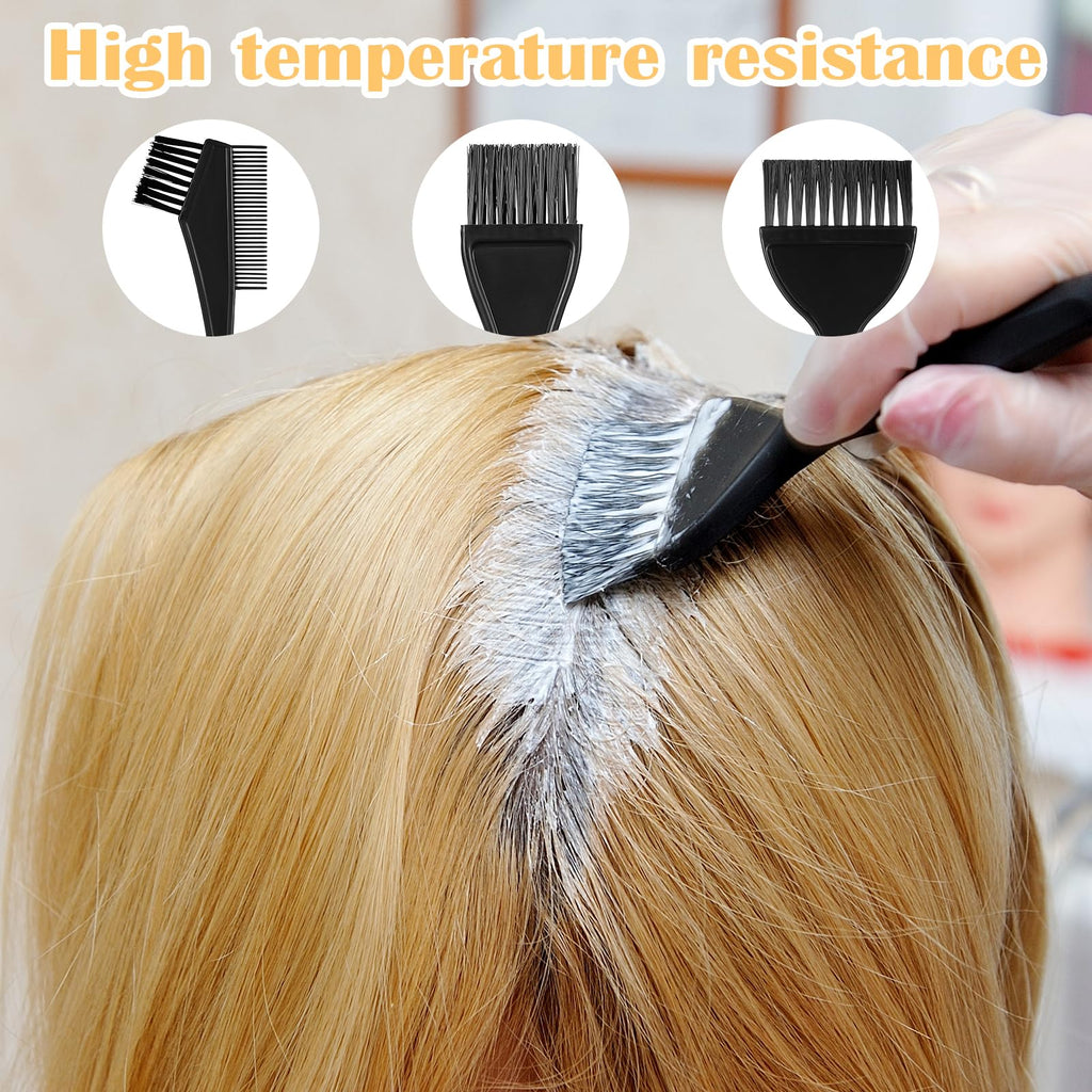 Professional hair dye application kit contents overview