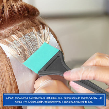 Set of six silicone brushes for bleaching and treatments