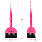 Colortrak Electric Wands set featuring one king and two queen brushes