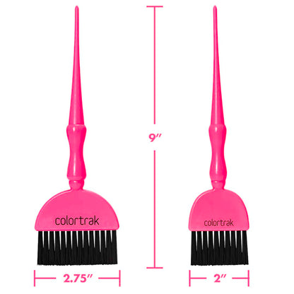 Colortrak Electric Wands set featuring one king and two queen brushes