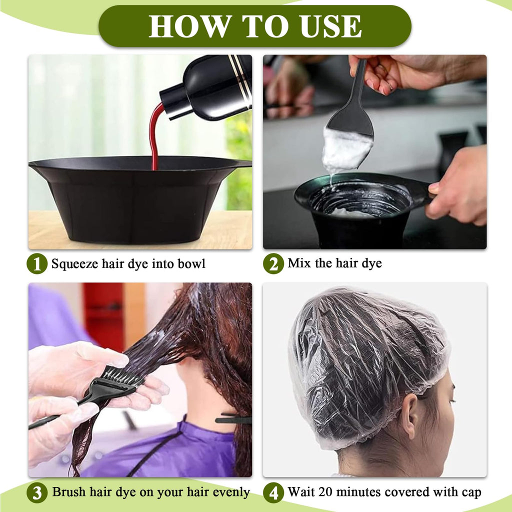 Styquenzer hair dye applicator kit for root touch up and highlights