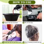 Styquenzer hair dye applicator kit for root touch up and highlights