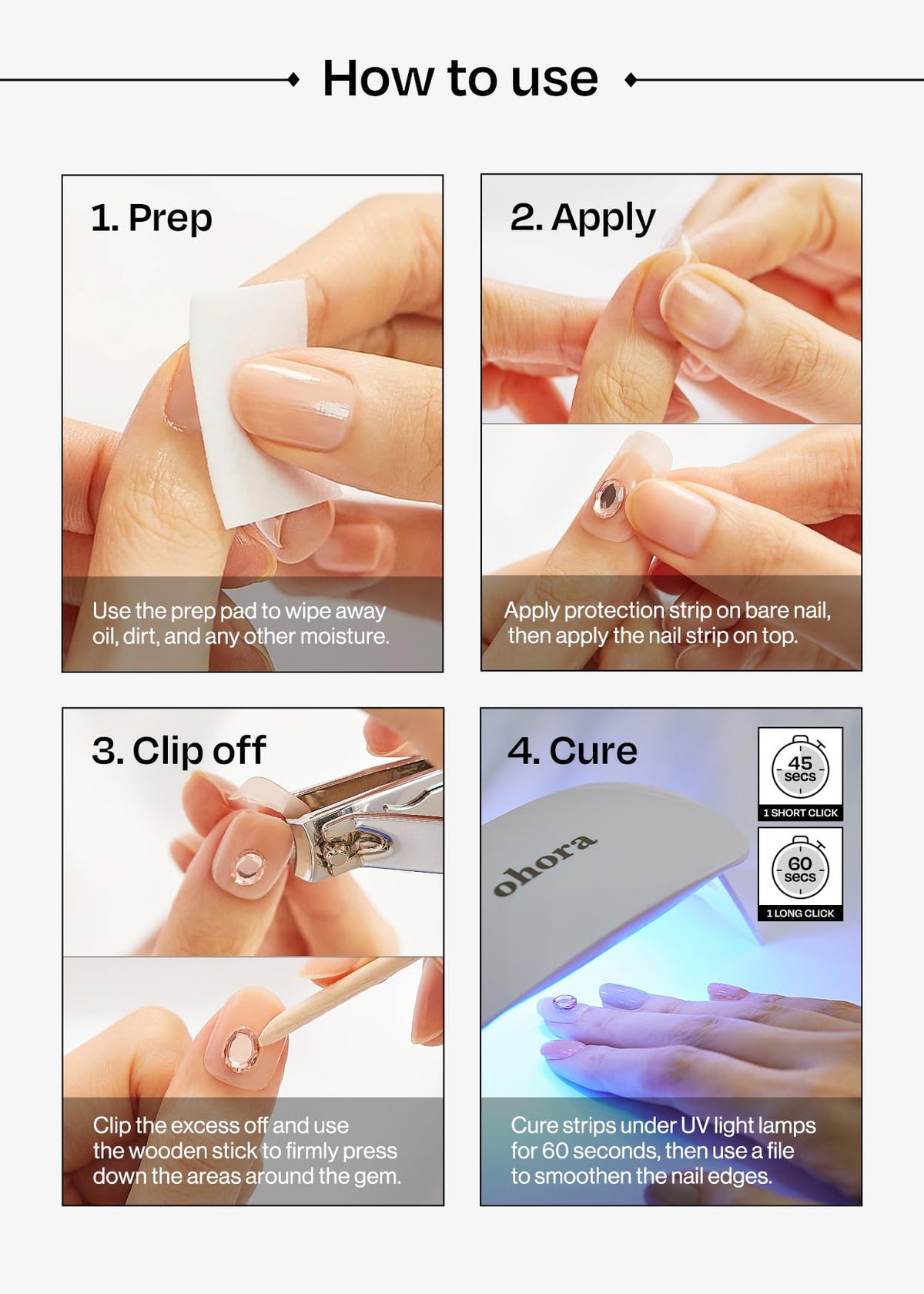 Finished salon-quality glossy gel pedicure lifestyle shot