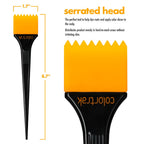 Colortrak professional silicone hair coloring brushes