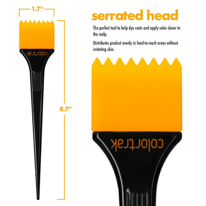 Colortrak professional silicone hair coloring brushes
