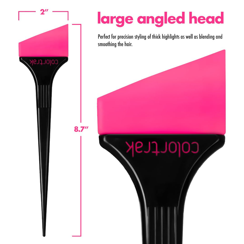 Colortrak Flexi serrated brush for root touch ups