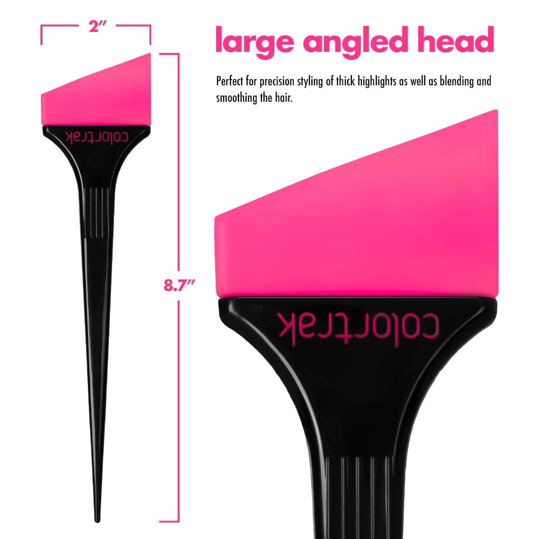 Colortrak Flexi serrated brush for root touch ups