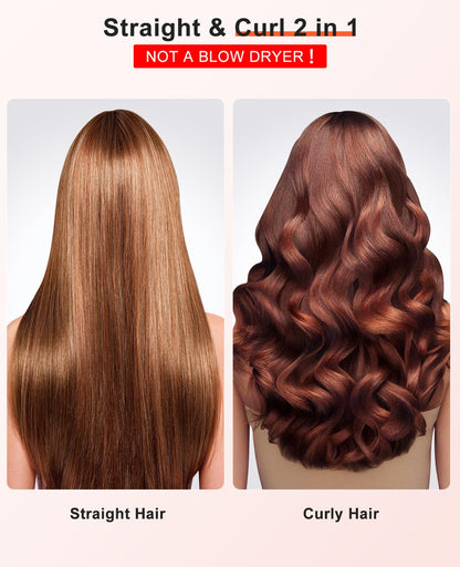 Lifestyle shot of Nimmu curling and styling brush
