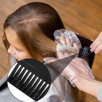 High quality plastic hair coloring brush set accessories