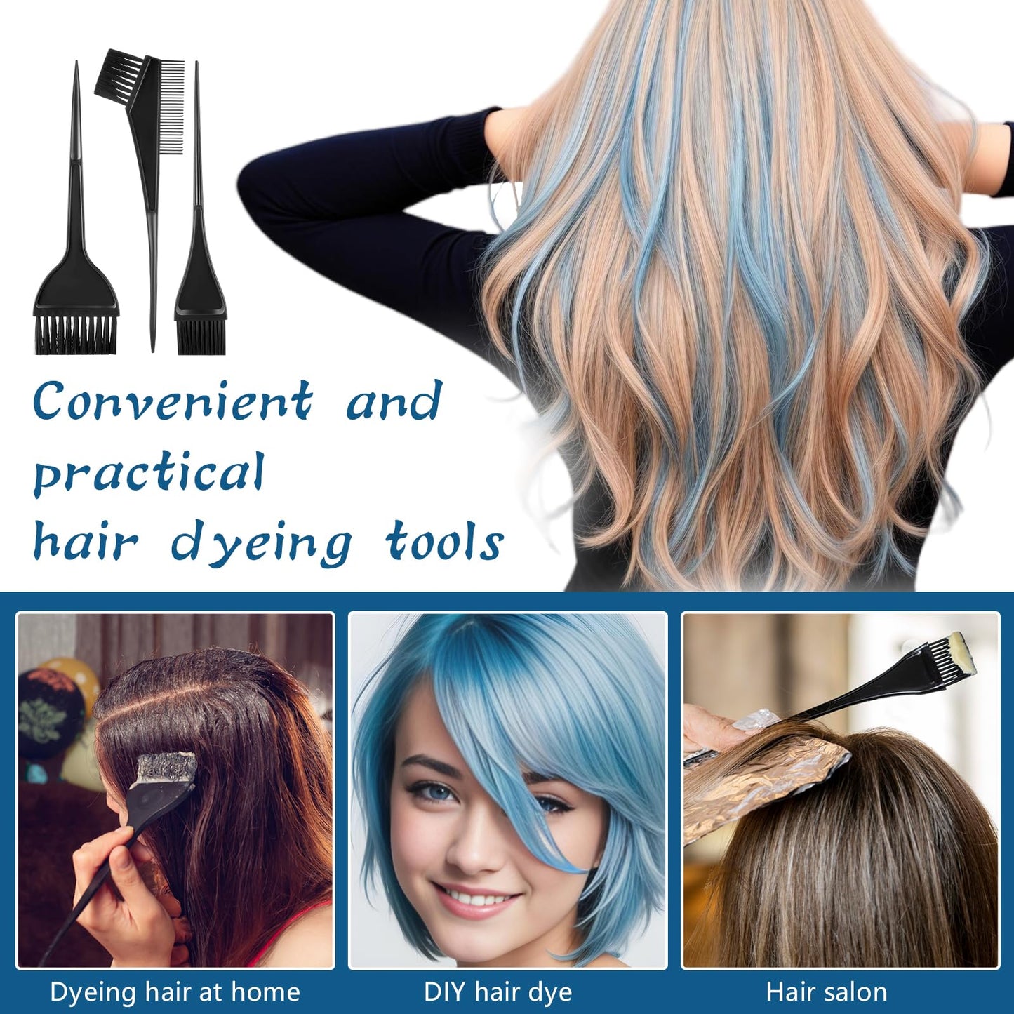 Bremorou hair coloring brush set in packaging