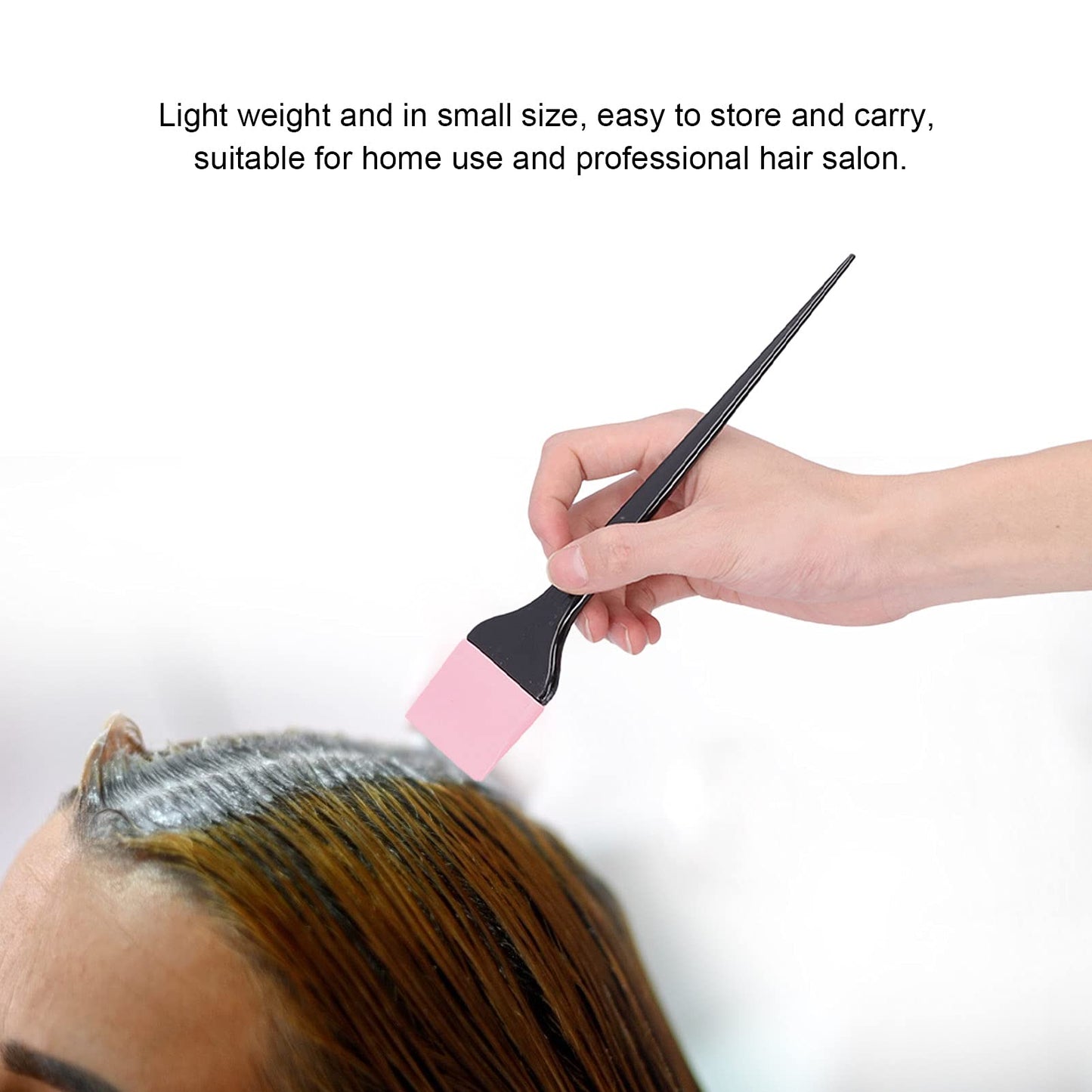 Three different sizes of Zjchao hair dye applicator brushes