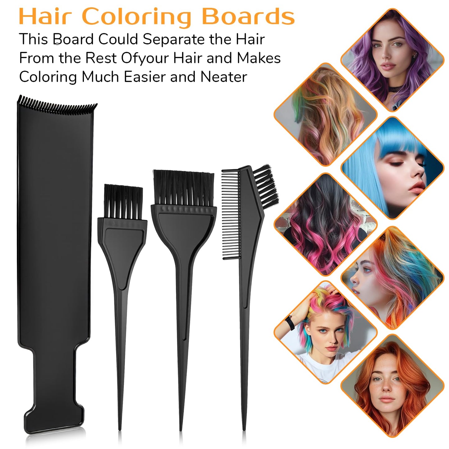 Professional hair painting equipment kit for home hair transformation