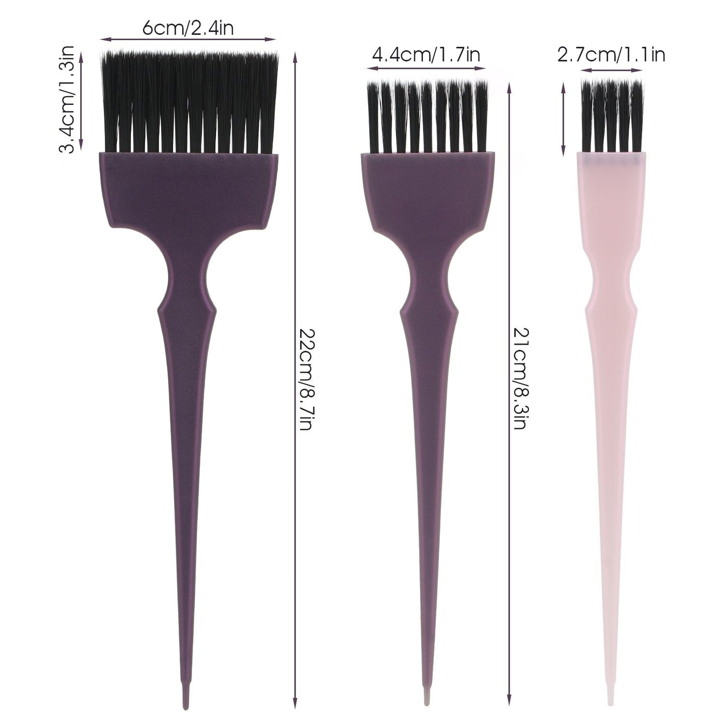 Segbeauty professional hair dye brush set packaging